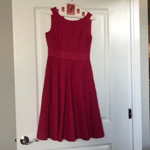 J Crew fuchsia sleeveless dress